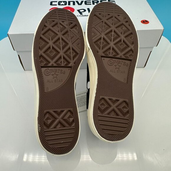 Comme des Garçons PLAY CdG Converse Unisex Polka Dot Sneakers, Size 8M/10W - Picture 10 of 15